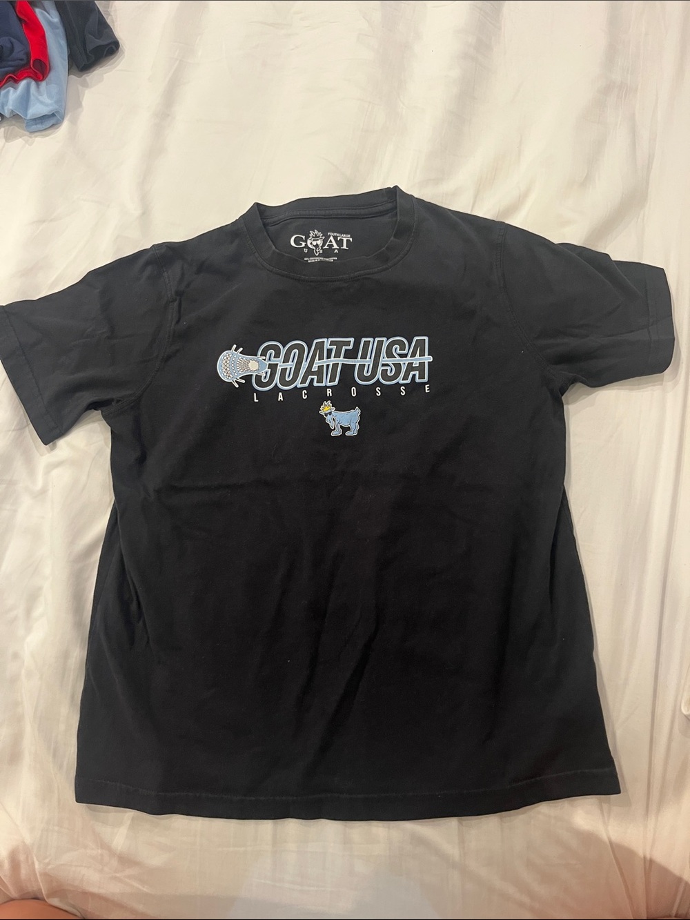 GOAT USA lacrosse shirt size youth large